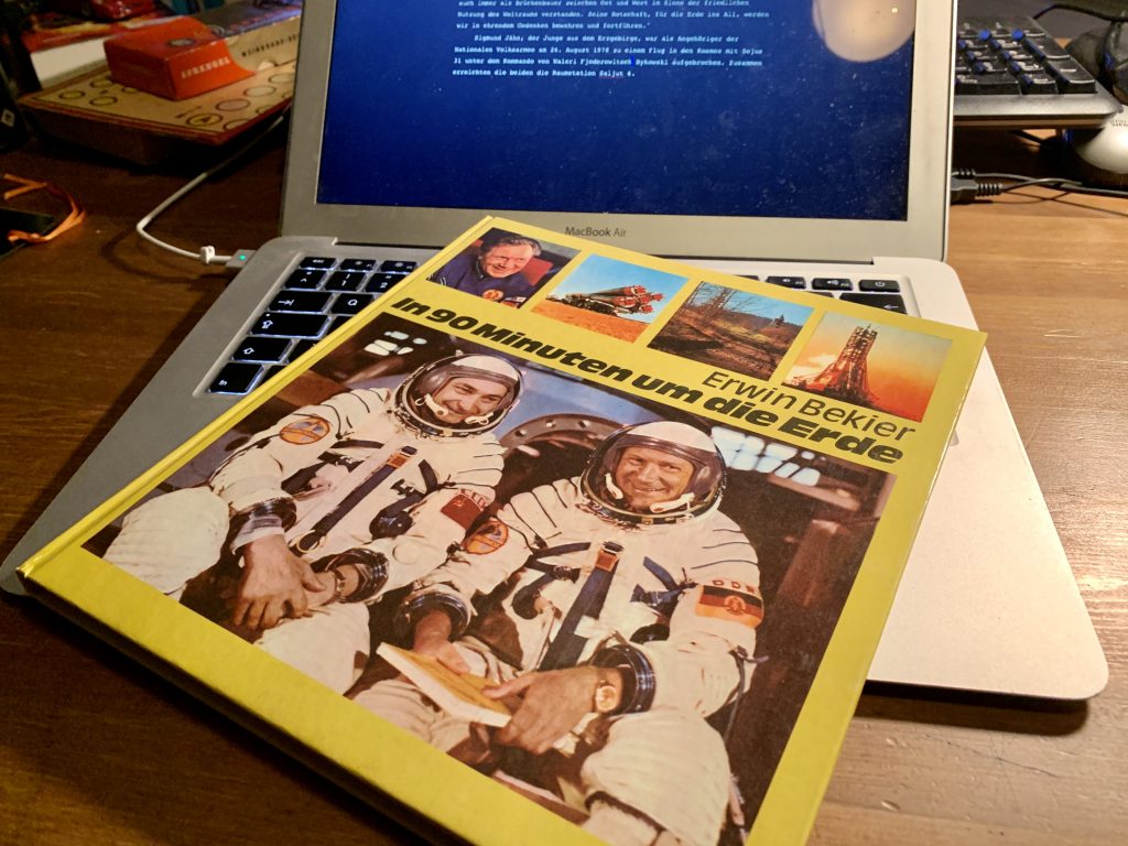 In 90 Minuten um die Erde - Erwin Bekier - Buchcover