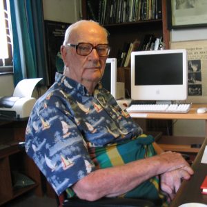 Arthur C. Clarke in Colombo, Sri Lanka. Foto: Amy Marash/Public Domain
