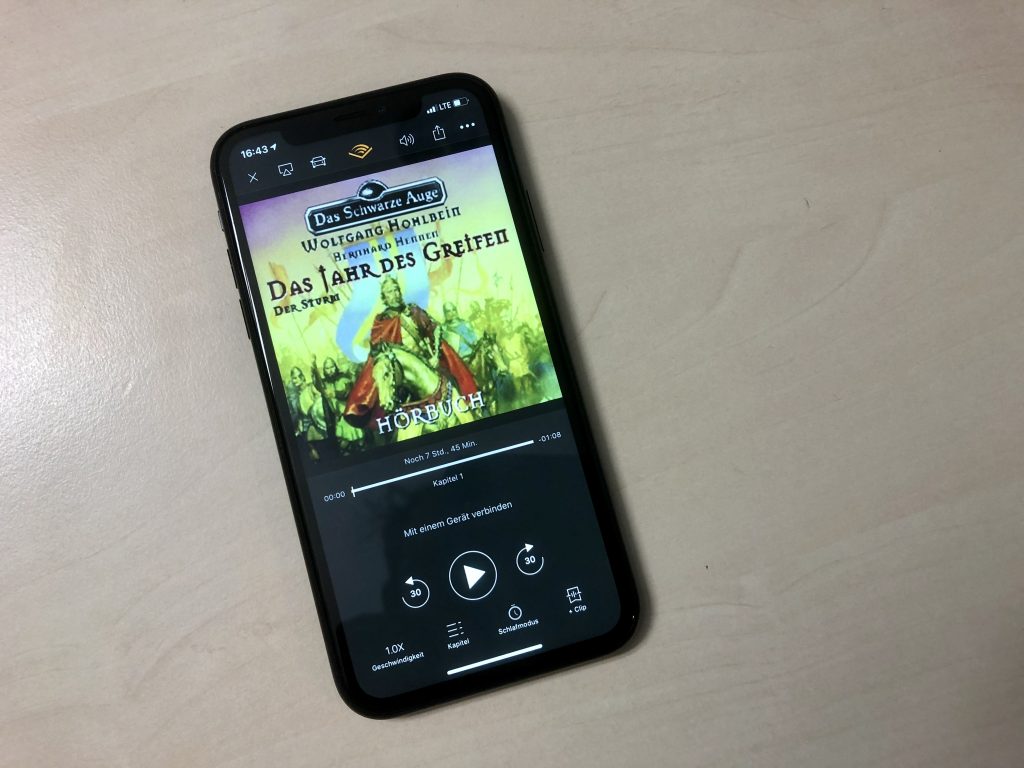 Das Jahr des Greifen - Wolfgang Hohlbein, Bernhard Hennen - Cover Der Sturm, Hörbuch bei Audible