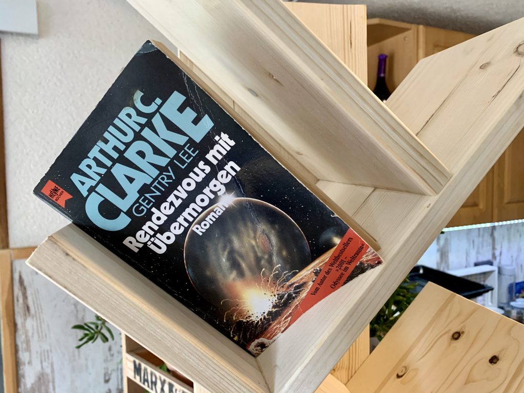 Rendezvous mit Übermorgen - Arthur C. Clarke und Gentry Lee - Buchcover