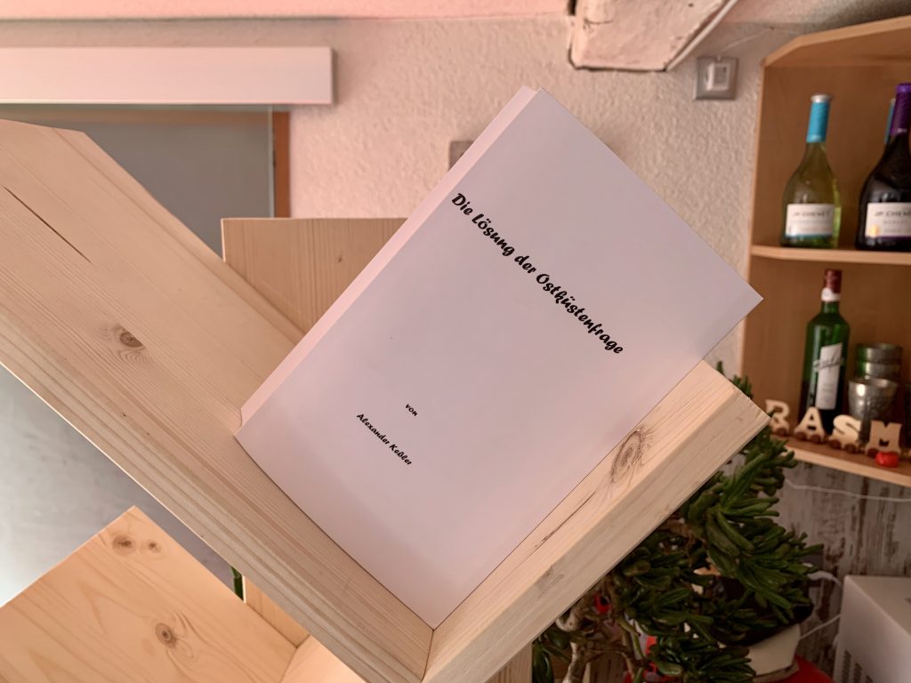Die Lösung der Ostküstenfrage - Alexander Keßler - Buchcover