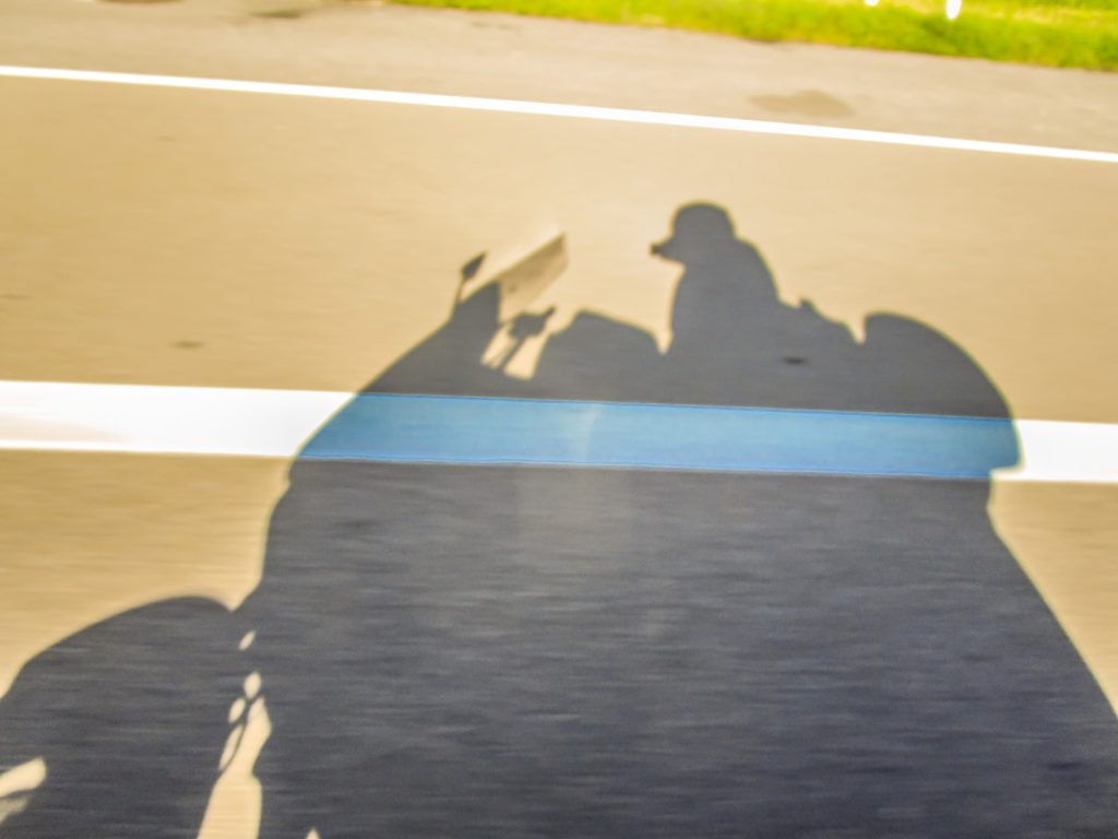 On the road again. Foto: Alexander Baumbach