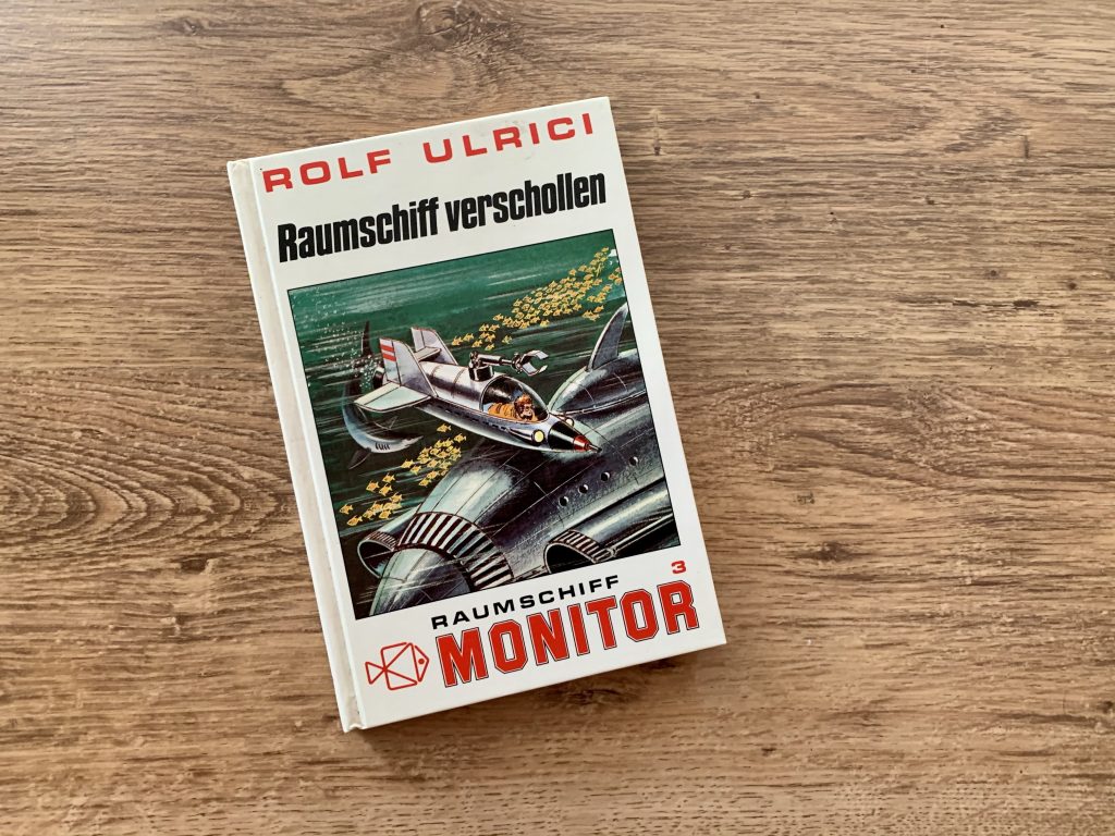 Raumschiff verschollen - Rolf Ulrici - Illustration: Franz Reins - Buchcover